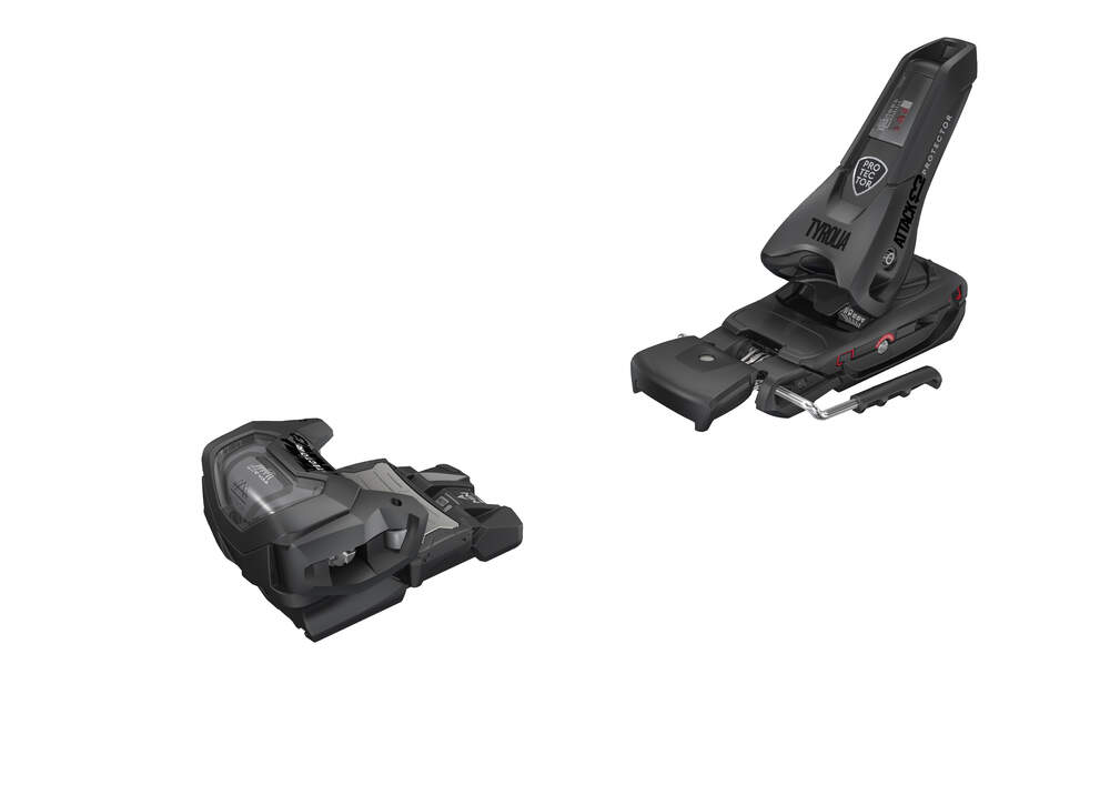 Крепления лыжные TYROLIA PROTECTOR ATTACK 13 MN W/O BRAKE [P] matt black