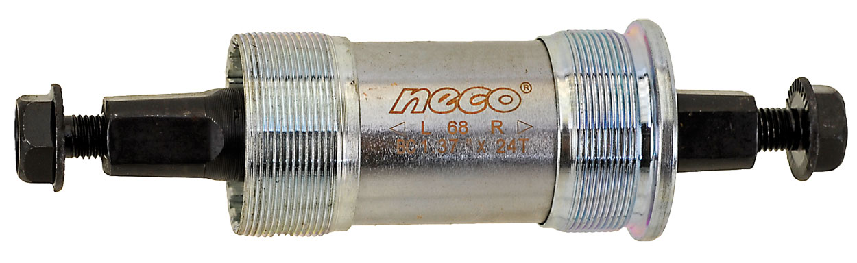 Каретка Neco 68x119 mm, квадрат, 2 промподш. BSA