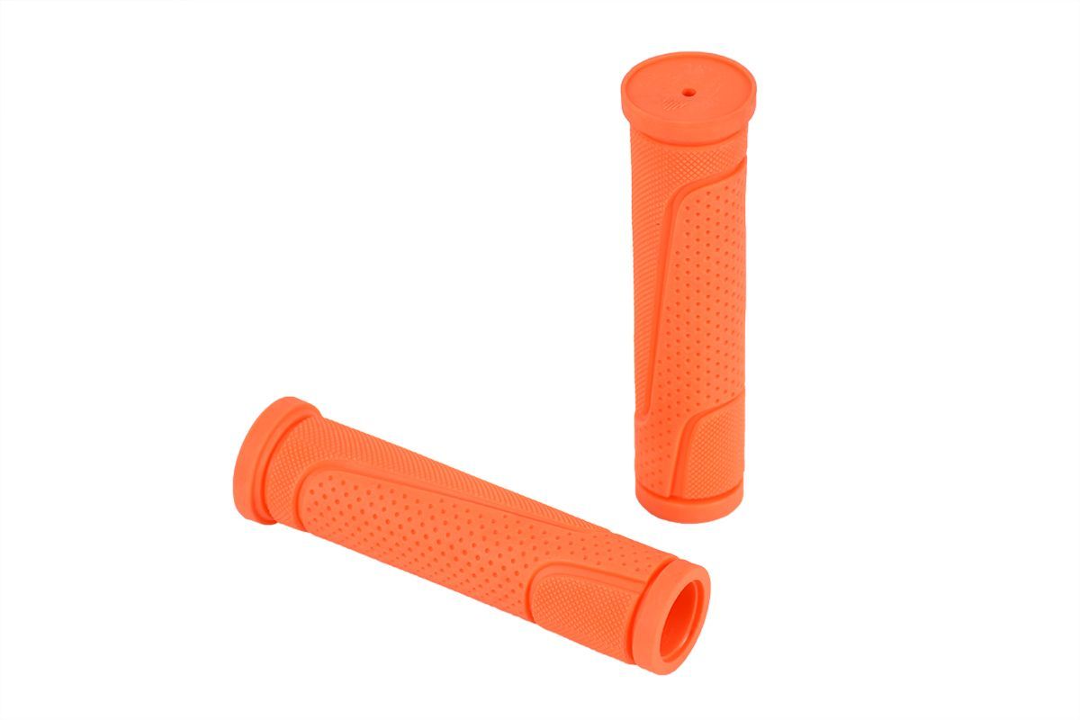 Грипсы MTB XH-G56 125mm, резина,оранжевые