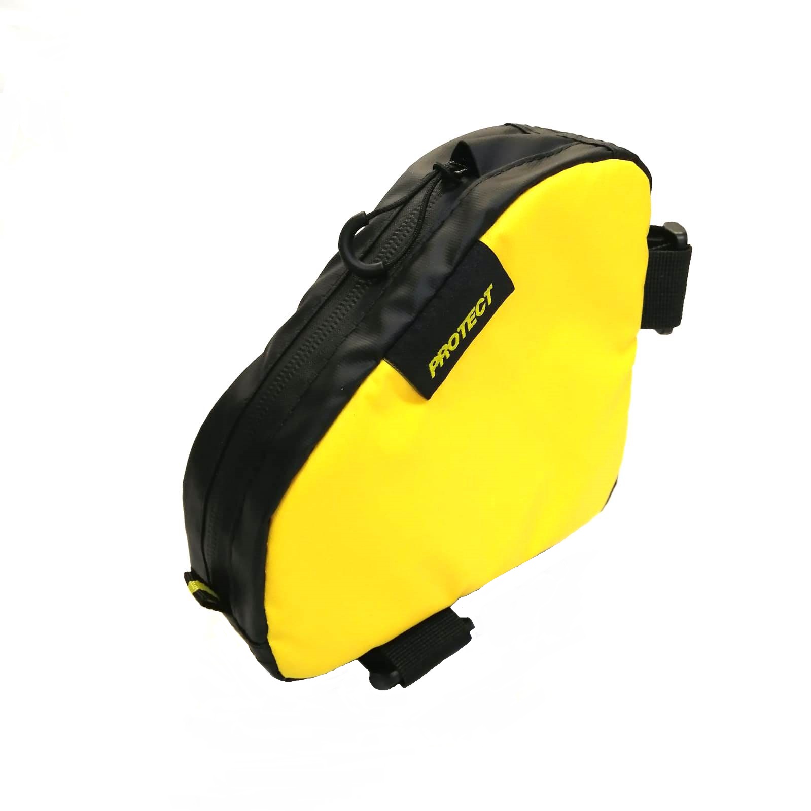 Сумка на раму PROTECT Bikepacking, "АПТЕЧКА", р-р 15х15х5 см, цвет желтый