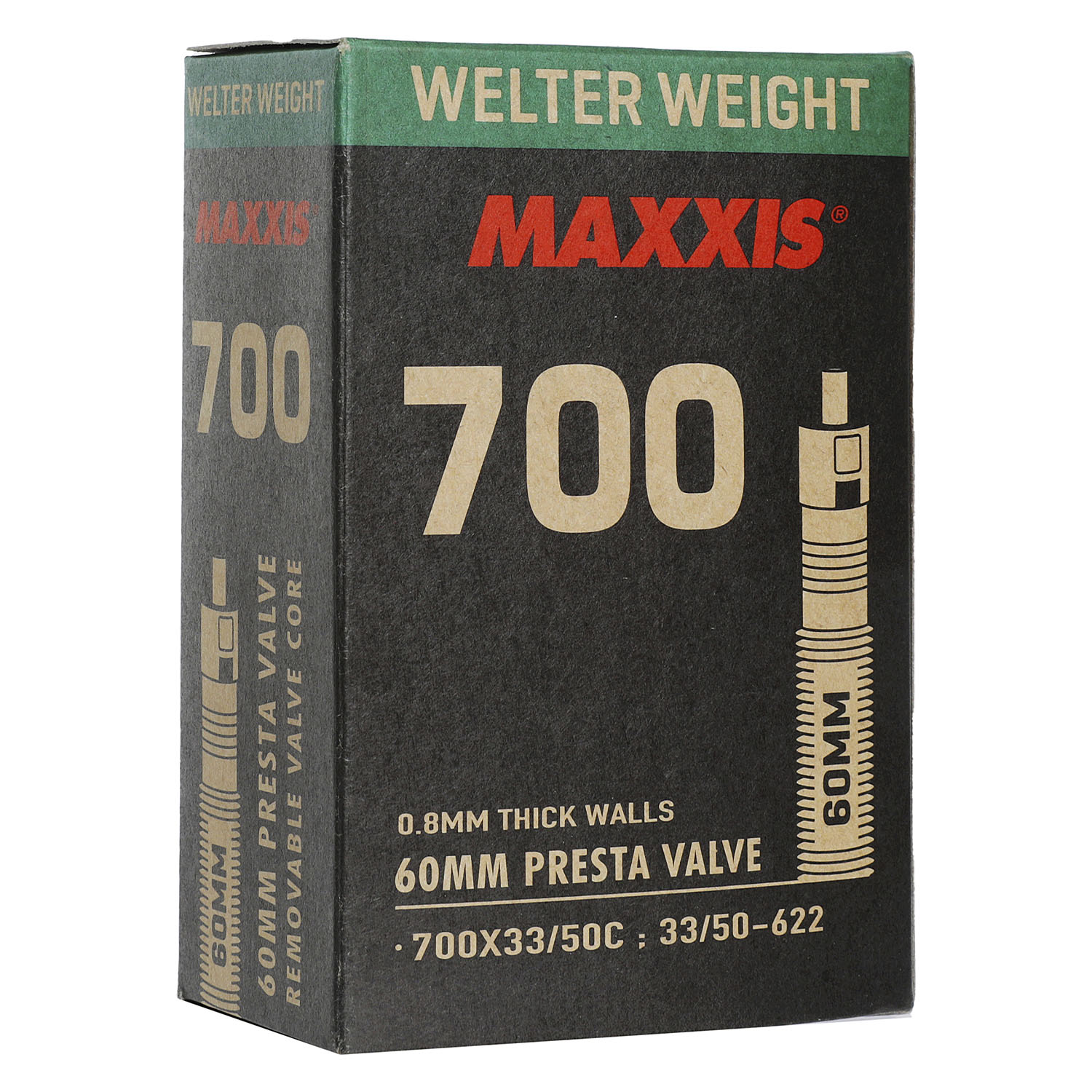 Камера 28", Maxxis 2022 Welter Weight 700X33/50 TPI LFVSEP60 Вело ниппель 0.8mm
