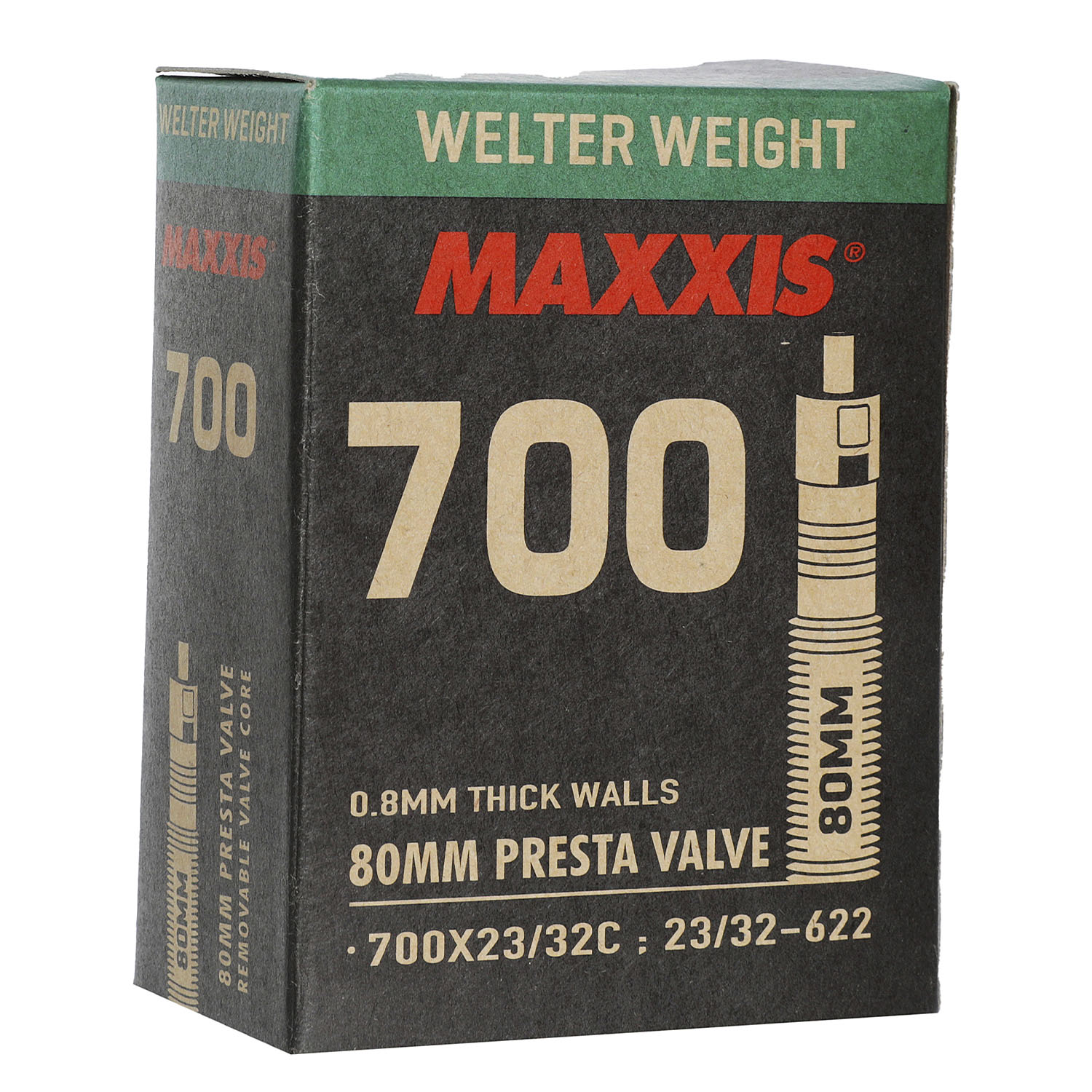 Камера 28", Maxxis 2022 Welter Weight 700X23/32C LFVSEP Вело ниппель 80 0.8mm