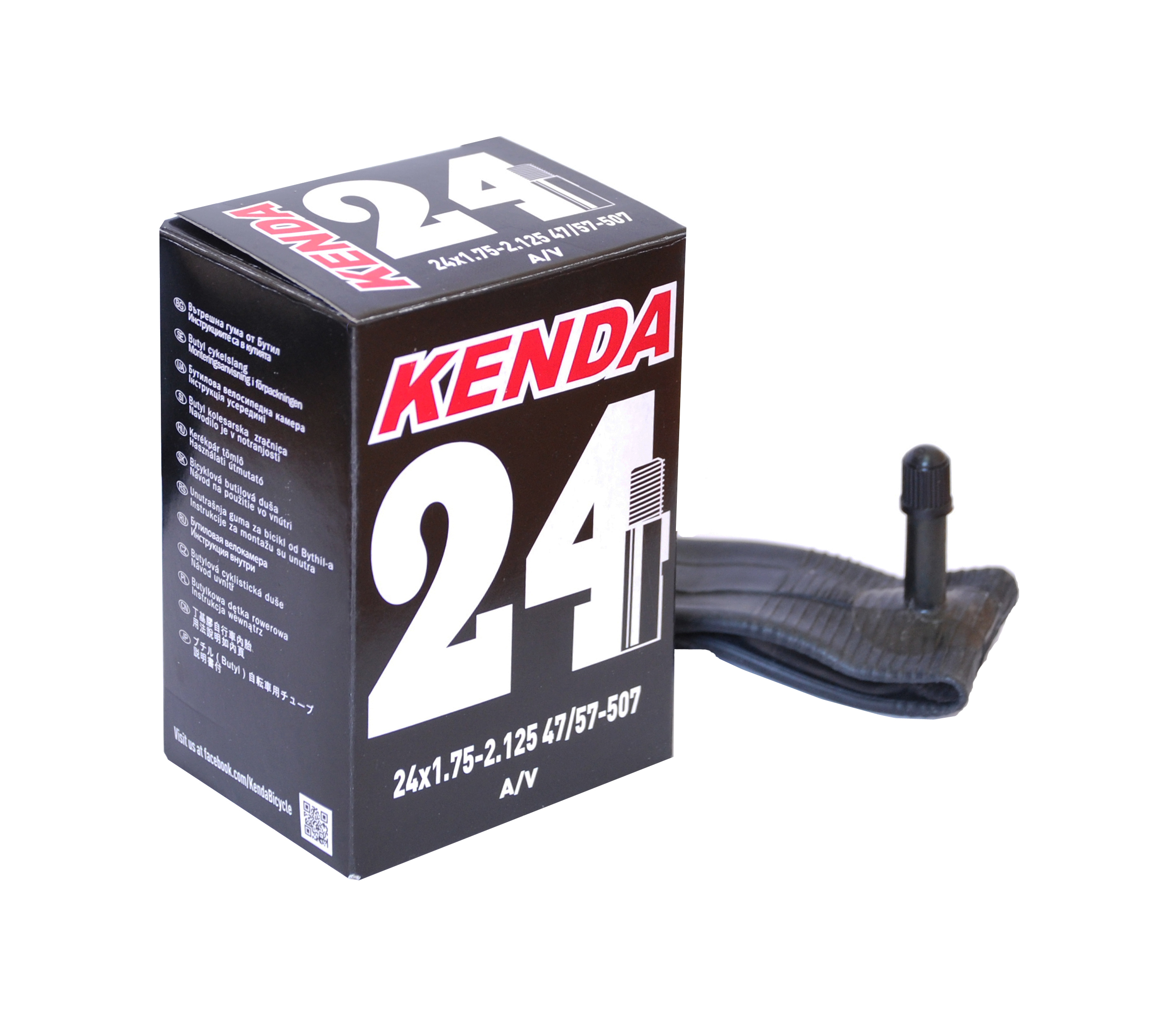 Камера 24", KENDA 1,75х2,125 (47/57-507) авто