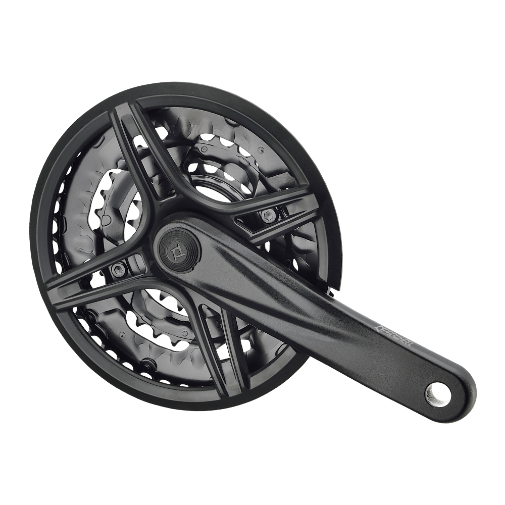 Система PROWHEEL TS-CU02, 175mm,(44/32/22)AL-6061-T6,CHAINLINE:50,под квадрат ,черный
