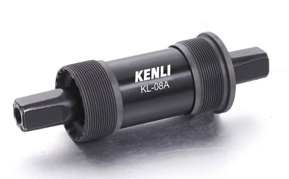 Каретка KENLI KL-08A, 68x119 mm, квадрат, стальные чашки, BSA