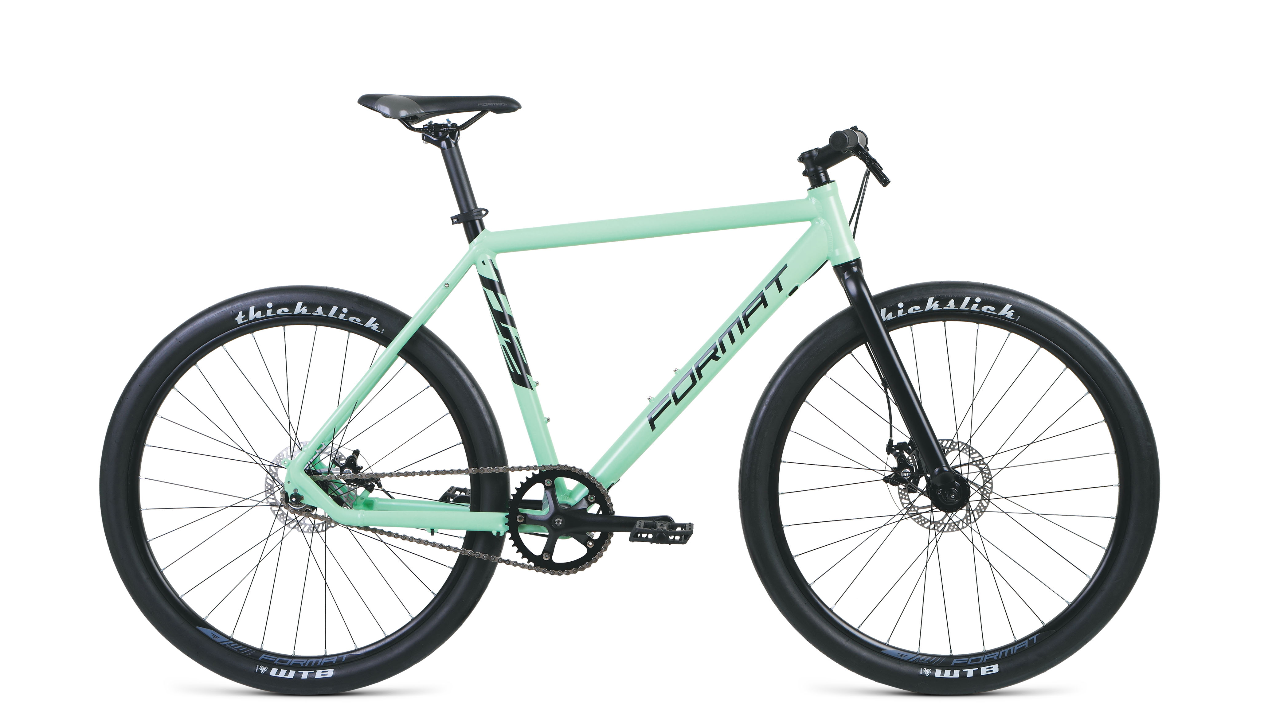 Велосипед 28" 540, FORMAT 5343 CITY светло-зеленый мат. 2020