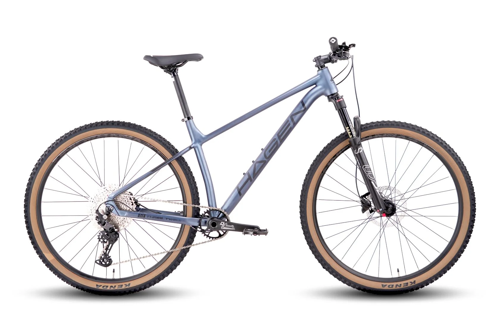 Велосипед 29" 20", HAGEN Three Twelve (3.12) XL, 2025, оружейный серый, металлик