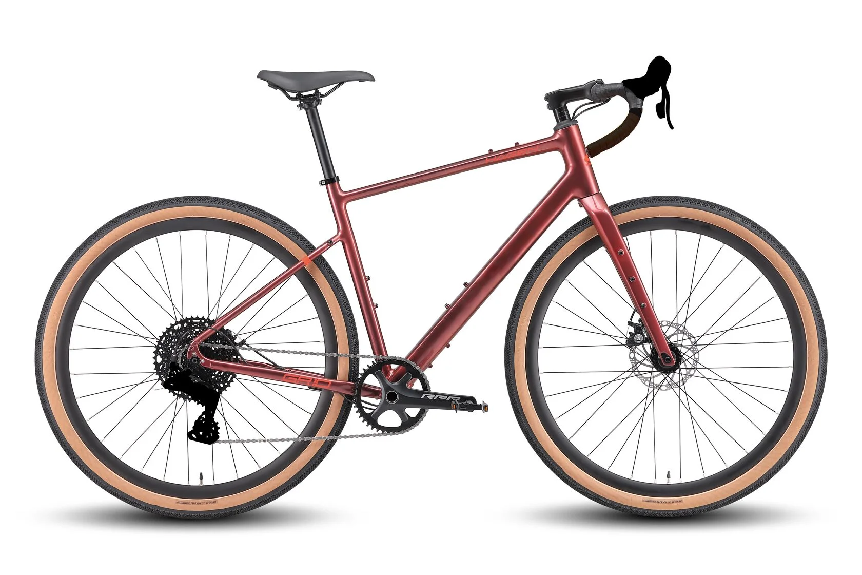 Велосипед 28" 560", HAGEN GR10 XL(560) 2025, восточный красный, металлик