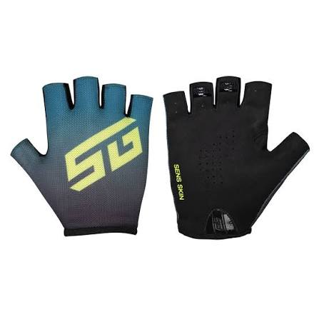 Перчатки STG Sens Skin, размер S, черный с синим