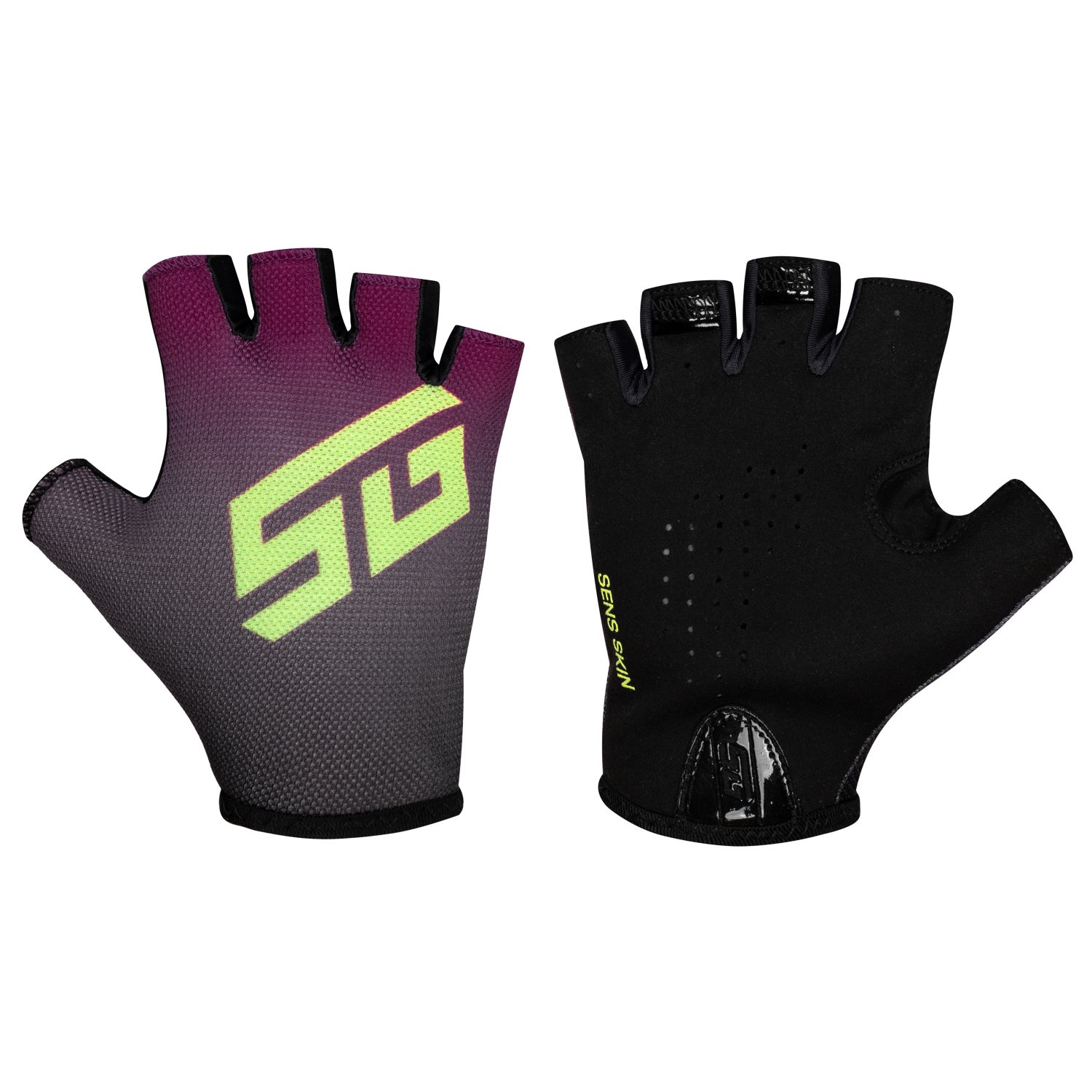 Перчатки STG Sens Skin, размер S, черный с бордовым