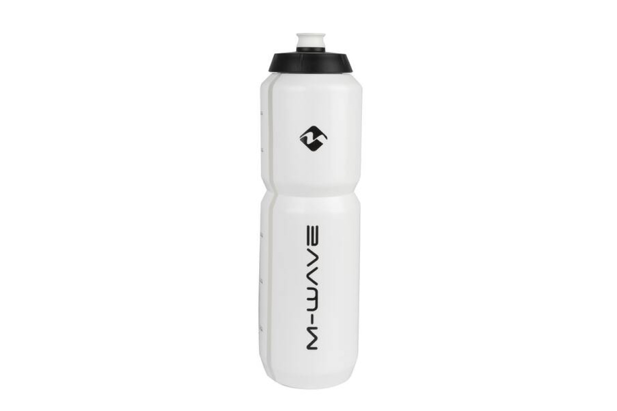 Фляжка M-WAVE, 1000мл, белая, высота 27,5см,