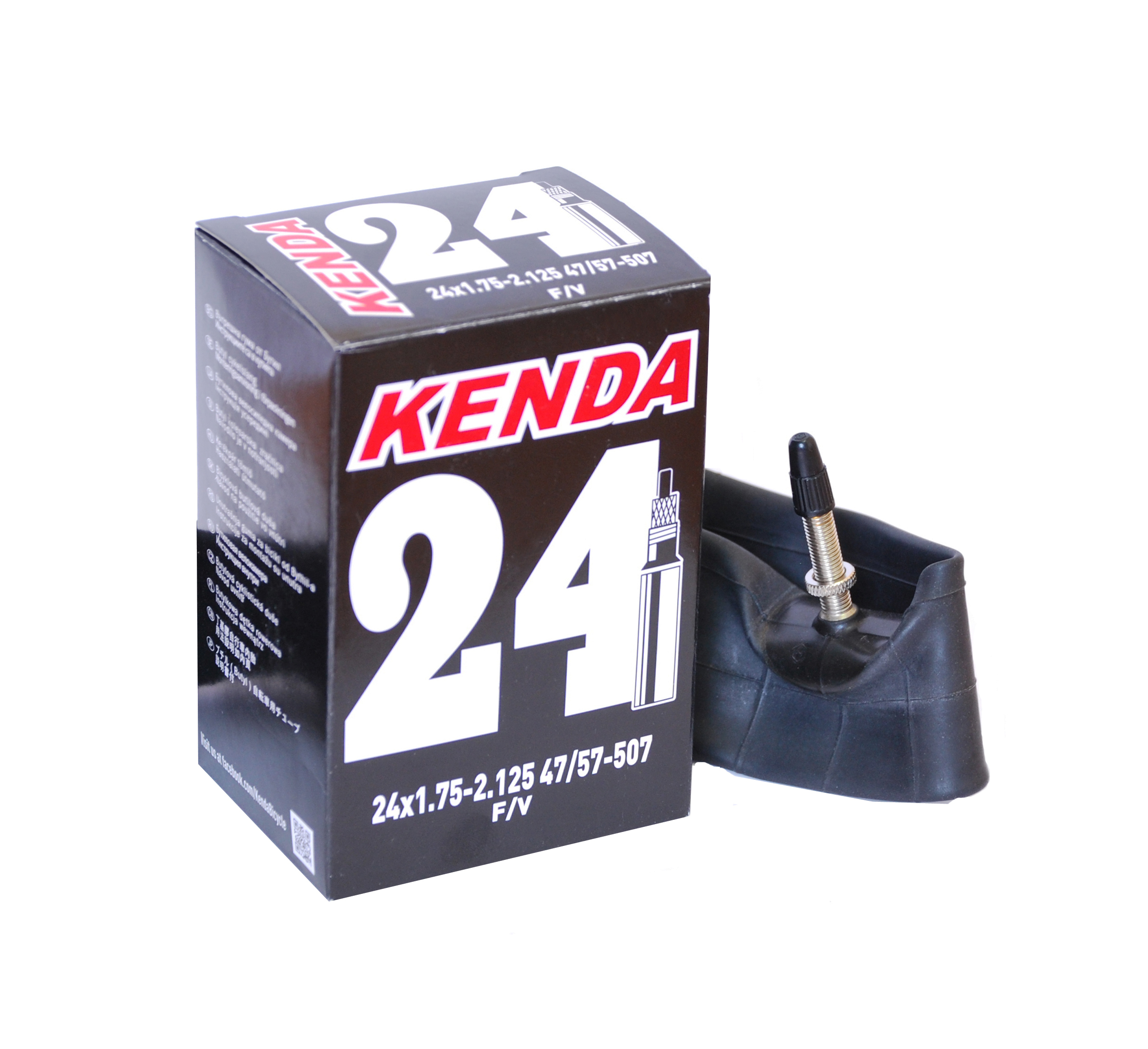 Камера 24", KENDA 24x1.75/2.125 47/57-507 вело