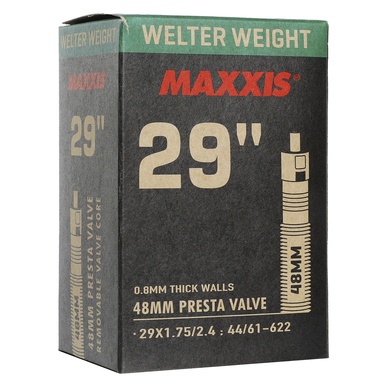 Камера 29", Maxxis 2022 Welter Weight 29X1.75/2.4 LFVSEP48 Вело ниппель 0.8mm