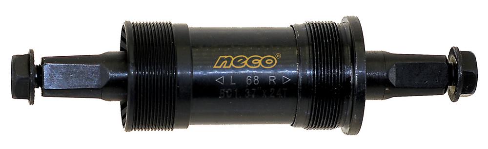 Каретка Neco 68x127.5 mm, квадрат, 2 промподш. BSA