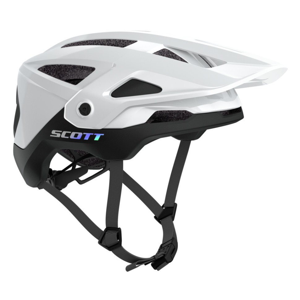 Шлем SCOTT Stego Plus (CE) white glossy-black L