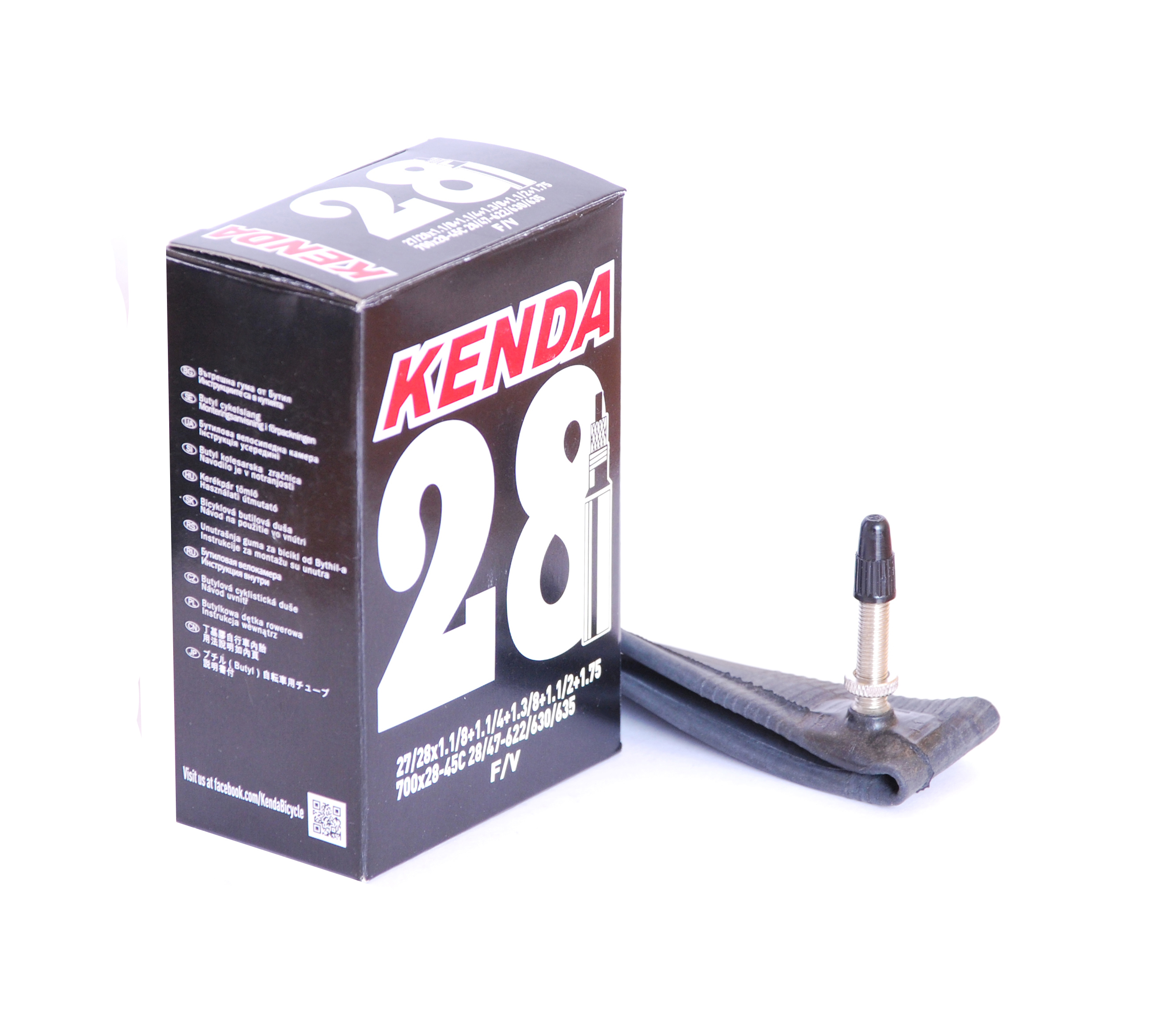 Камера 28", KENDA (700х28-45С) FV