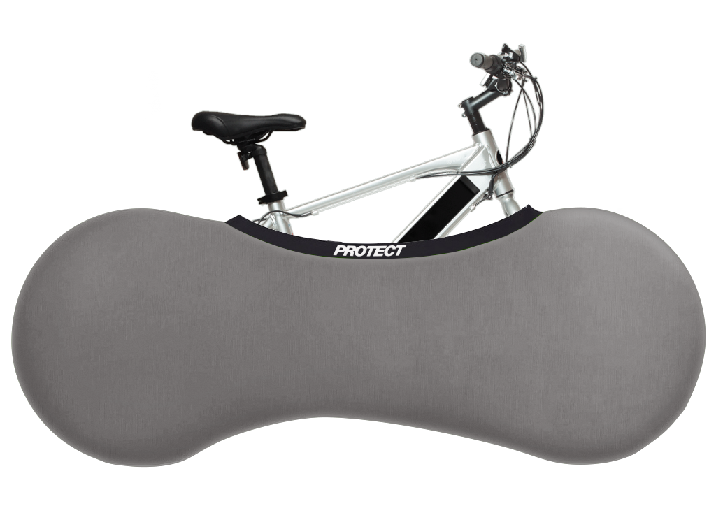 Чехол эластичный для велосипеда с колесами  24-29″, цвет серый, PROTECT