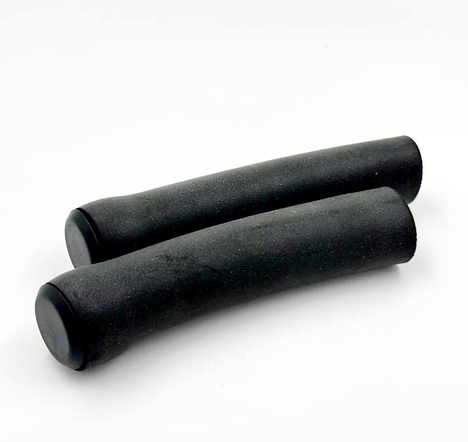 Грипсы V-Grip, силиконовые, черные с заглушками