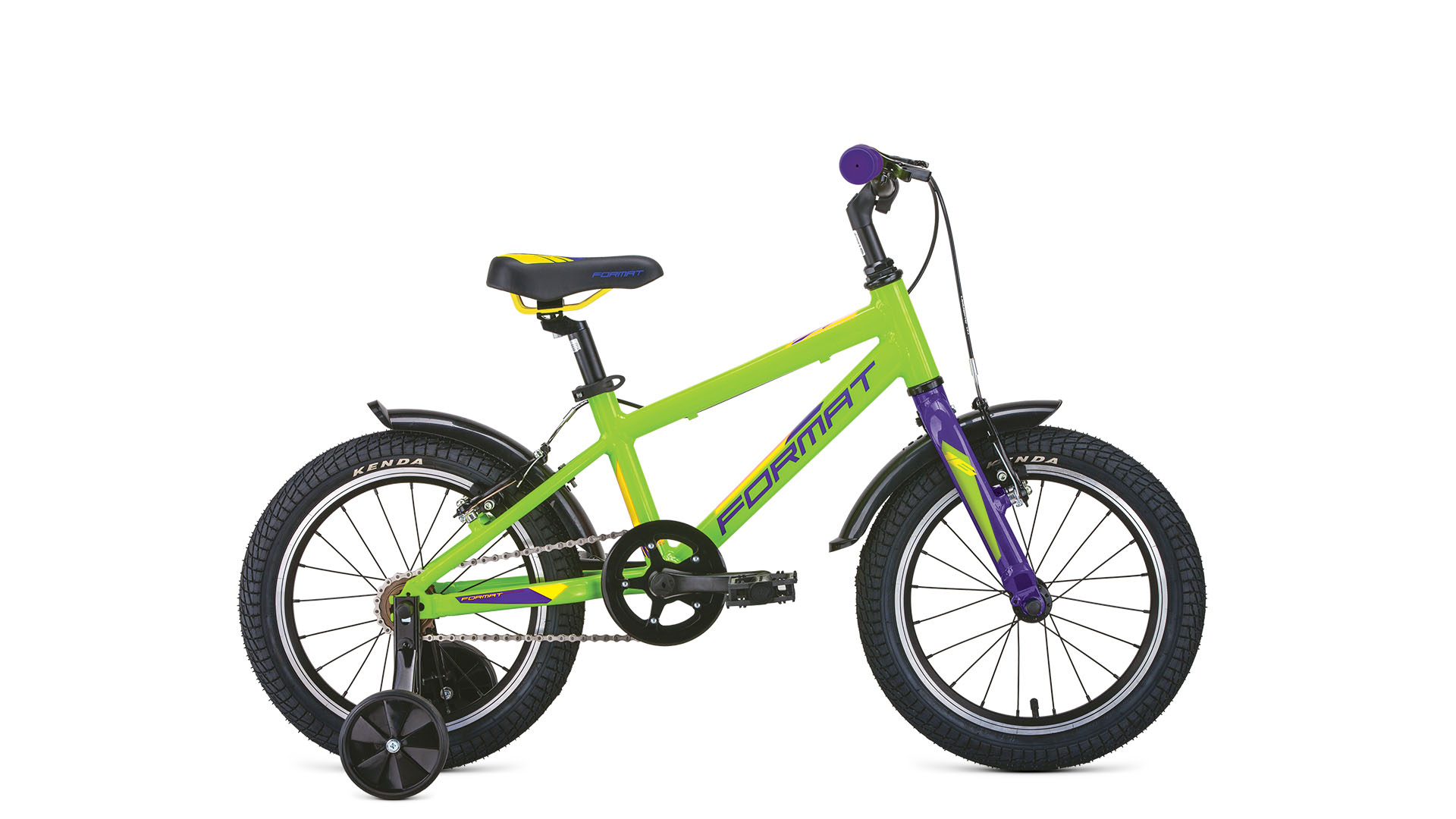 Велосипед 16" FORMAT KIDS 16 зеленый
