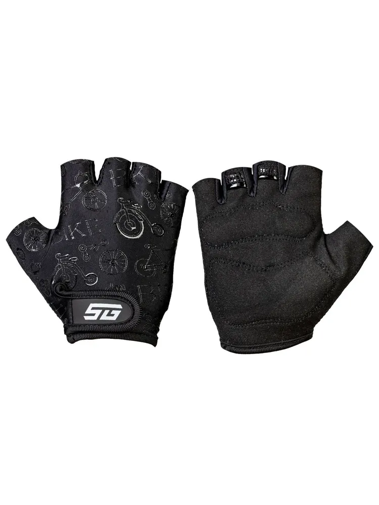 Перчатки детские STG AI-07-5828, размер XS, черный